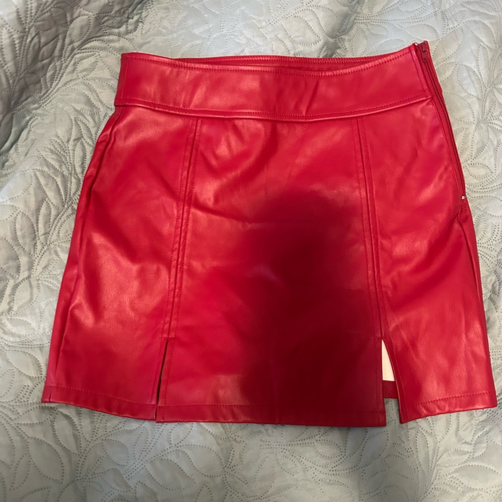 Urban Heritage Red Mini Pencil Skirt Night Out